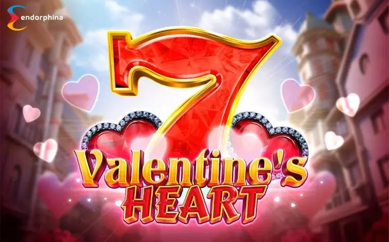  Introduction Screen at Valentine's Heart 5 Reel Mobile Real Slot created by Endorphina