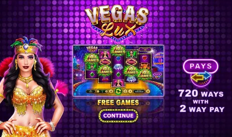  Info and Rules at Vegas Lux 5 Reel Mobile Real Slot created by RTG