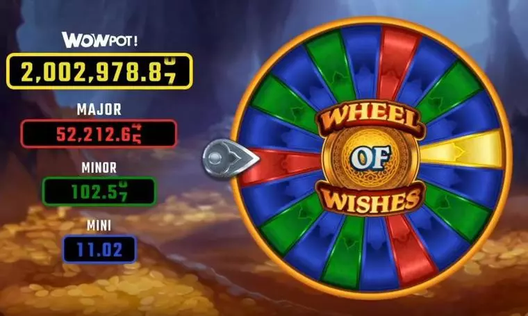  Bonus 1 at Wheel of Wishes 5 Reel Mobile Real Slot created by Microgaming