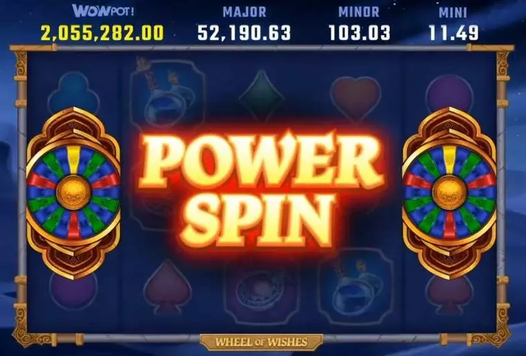  Bonus 2 at Wheel of Wishes 5 Reel Mobile Real Slot created by Microgaming