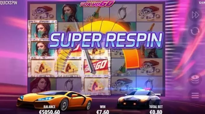  Bonus 1 at Wild Chase 5 Reel Mobile Real Slot created by Quickspin