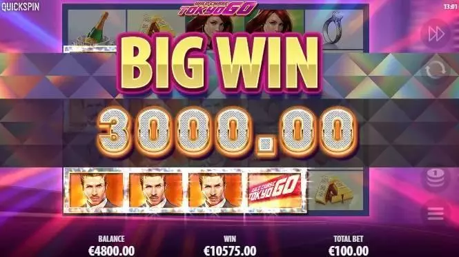 Winning Screenshot at Wild Chase 5 Reel Mobile Real Slot created by Quickspin