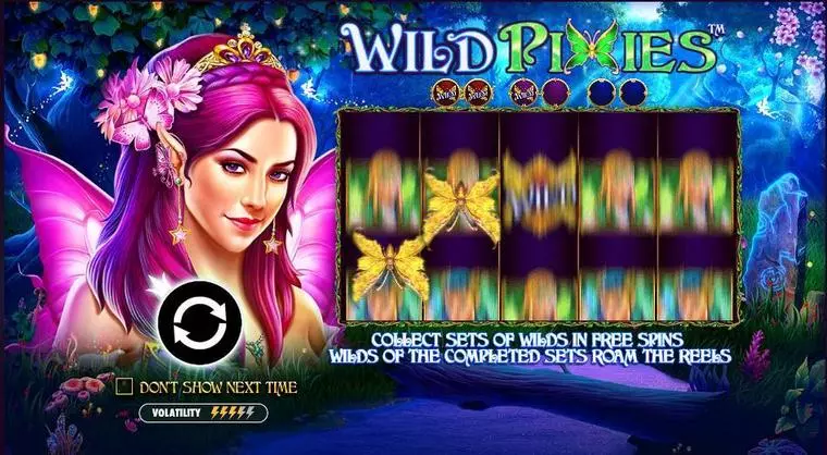  Info and Rules at Wild Pixies 5 Reel Mobile Real Slot created by Pragmatic Play