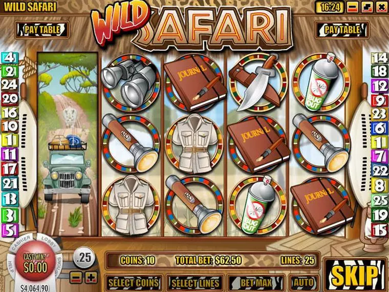  Bonus 5 at Wild Safari 5 Reel Mobile Real Slot created by Rival