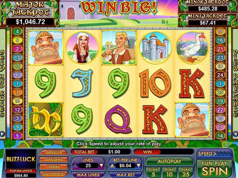  Main Screen Reels at Win Big 5 Reel Mobile Real Slot created by NuWorks