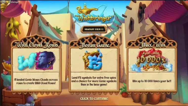  Info and Rules at Wishbringer 6 Reel Mobile Real Slot created by Hacksaw Gaming