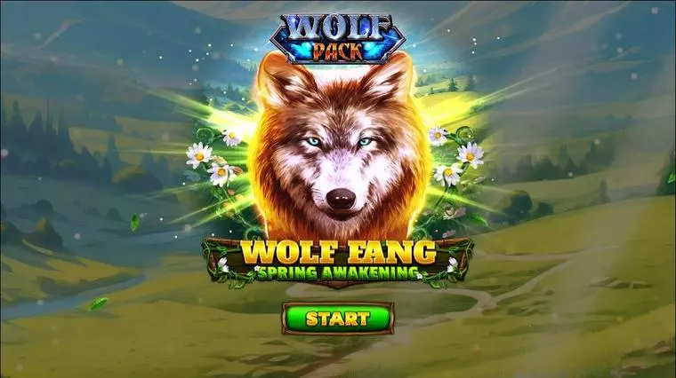  Introduction Screen at Wolf Fang – Spring Awakening 5 Reel Mobile Real Slot created by Spinomenal