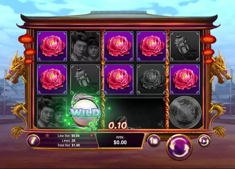   at Wu Zetian 5 Reel Mobile Real Slot created by RTG